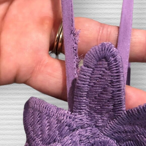 Chelsea & Violet | Sleeveless | Square Neck | Lace | Tiered | Tank Top - Picture 5 of 5